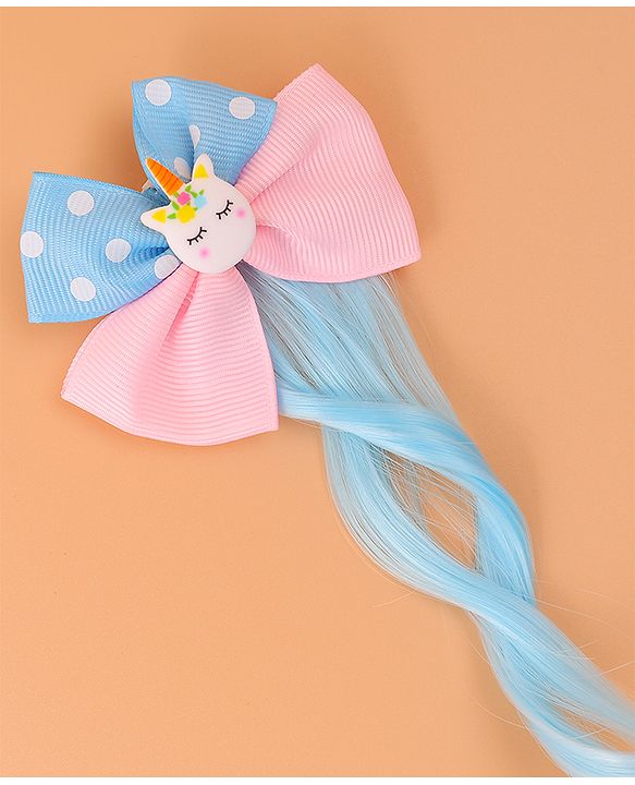 Babyhug Bow Hair Extensions -  Pink