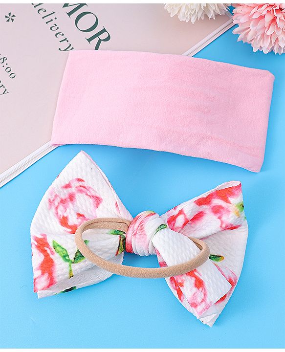 Babyhug Headbands Free Size Set of 2 - Multicolor