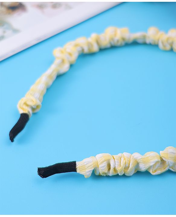 Pine Kids Bow Hair Band - Yellow