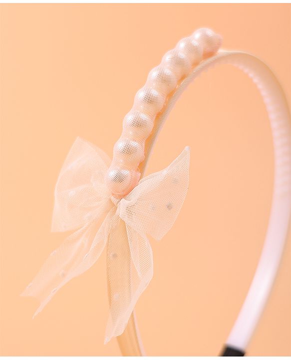 Pine Kids Bow & Flower Hair Bands Set of 2 - Multicolor