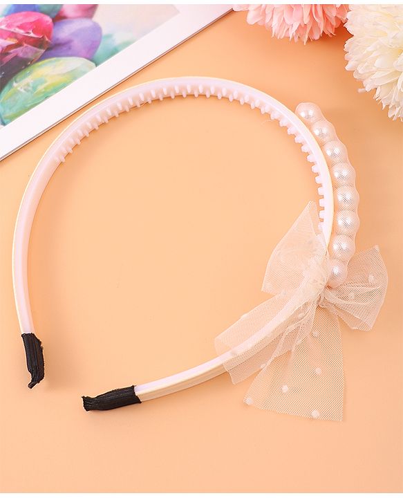 Pine Kids Bow & Flower Hair Bands Set of 2 - Multicolor
