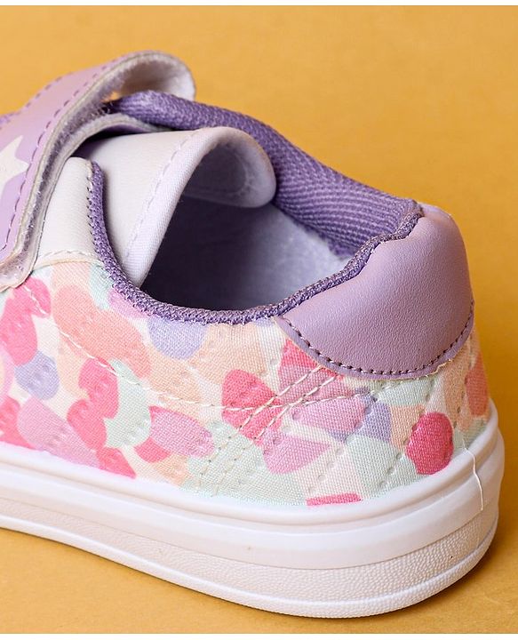 Cute Walk by Babyhug with Velcro Closure Casual Shoes - Purple