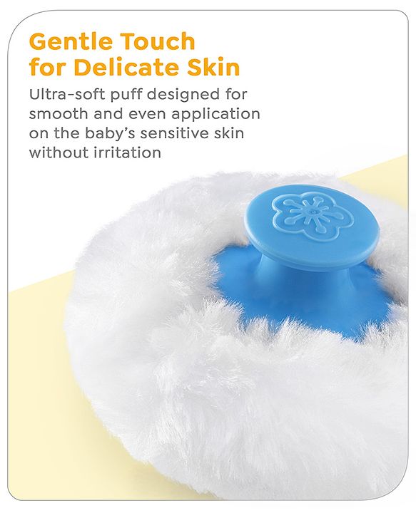 Babyhug Disney Mickey Mouse Soft Powder Puff - Blue