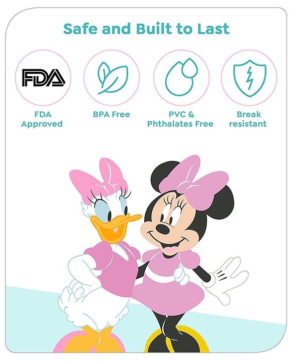 Babyhug Disney Mickey Mouse Soft Powder Puff - Blue