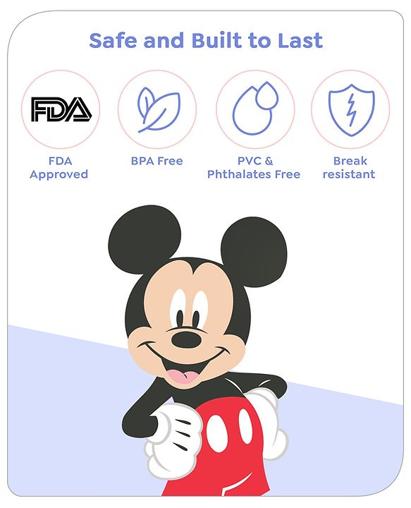 Babyhug Disney Mickey Mouse Pacifier - Red