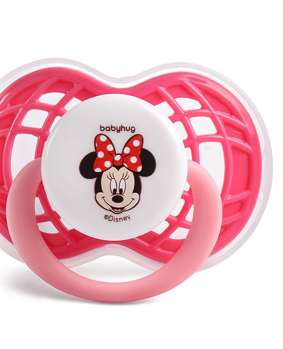 Babyhug Disney Mickey Mouse Pacifier - Red