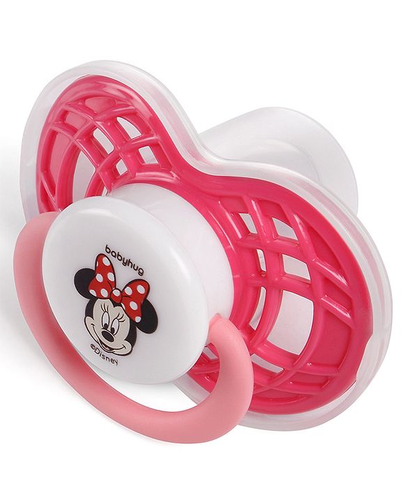 Babyhug Disney Mickey Mouse Pacifier - Red