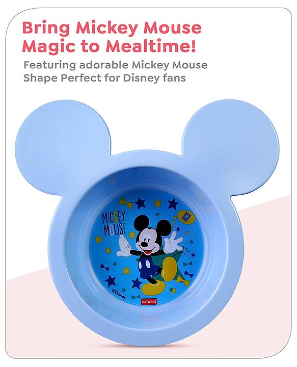 Babyhug Disney Minnie Mouse Character Bowl - Pink