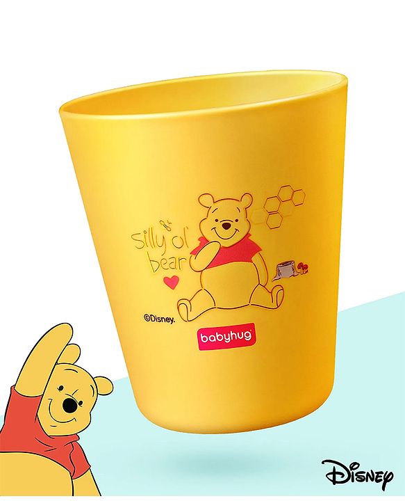 Babyhug Disney Mickey Mouse Tumbler Cup| Food Grade Material| Lightweight & Sturdy| Dishwasher Safe| For Hot & Cold Beverages| BPA Free Blue - 180 ml