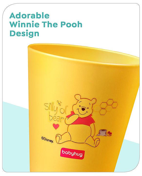 Babyhug Disney Mickey Mouse Tumbler Cup| Food Grade Material| Lightweight & Sturdy| Dishwasher Safe| For Hot & Cold Beverages| BPA Free Blue - 180 ml