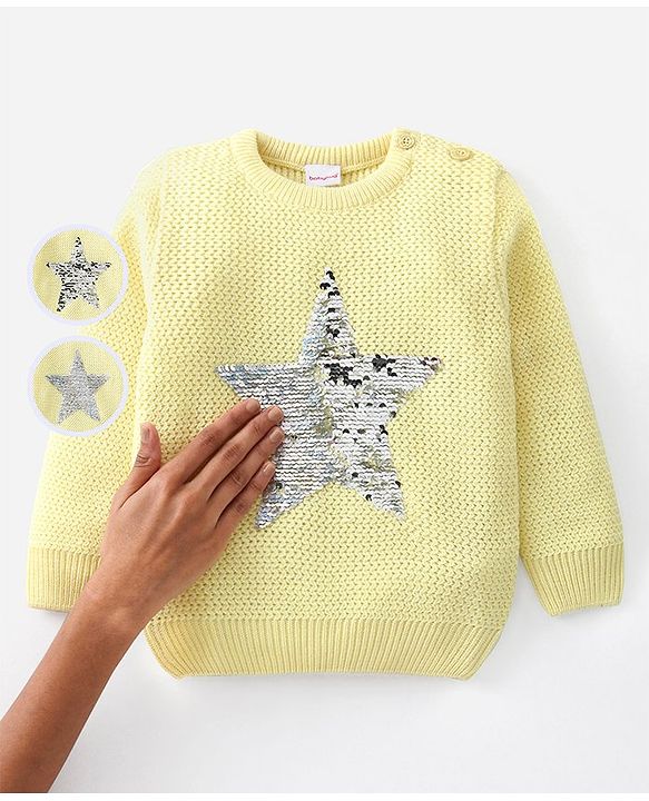 Babyhug Knitted Full Sleeves Sweater Set with Heart Design - Red main image 1