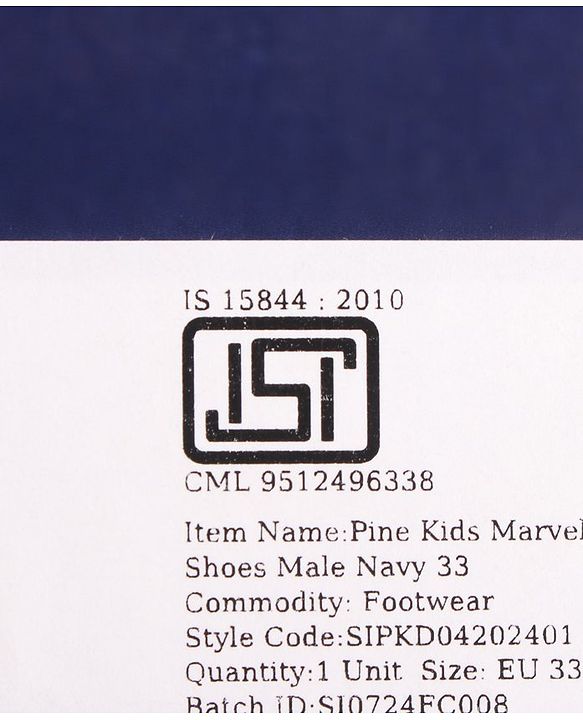 Pine Kids Marvel Slip On Sneaker with Avengers Jibbitz Applique - Navy Blue