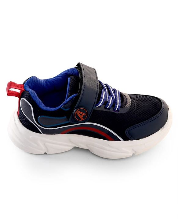 Pine Kids Marvel Avengers Sneaker Shoes With Velcro Closure - Navy Blue