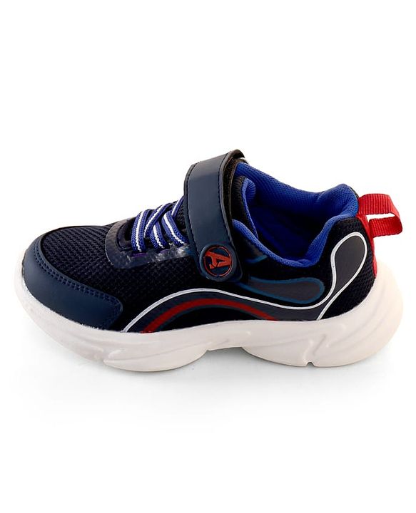Pine Kids Marvel Avengers Sneaker Shoes With Velcro Closure - Navy Blue
