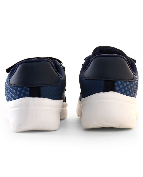 Pine Kids Marvel Spiderman Sneaker Shoes With Velcro Closure - Navy Blue
