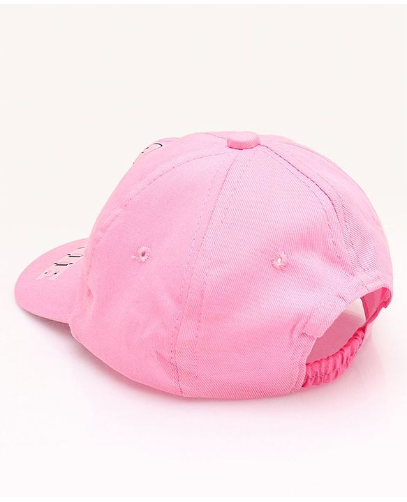 Babyhug Disney  Summer Cap With Minnie Mouse Graphics - Pink