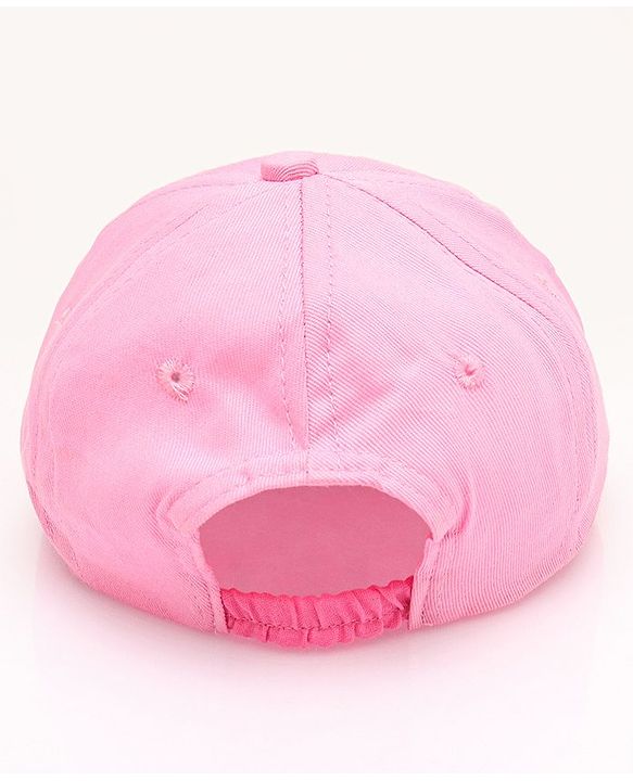 Babyhug Disney  Summer Cap With Minnie Mouse Graphics - Pink