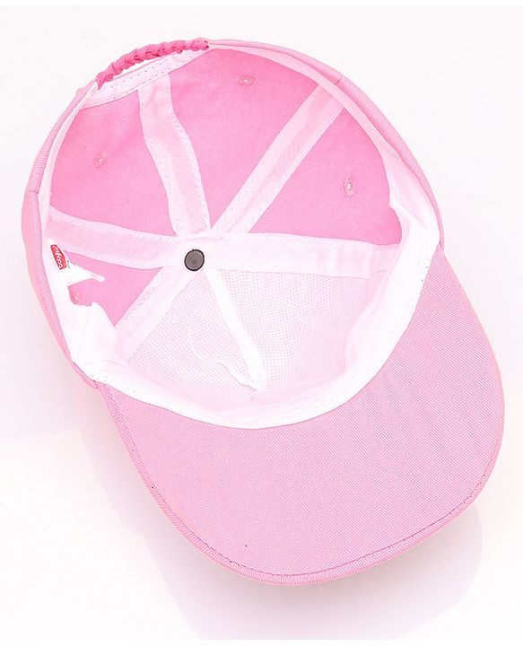 Babyhug Disney  Summer Cap With Minnie Mouse Graphics - Pink