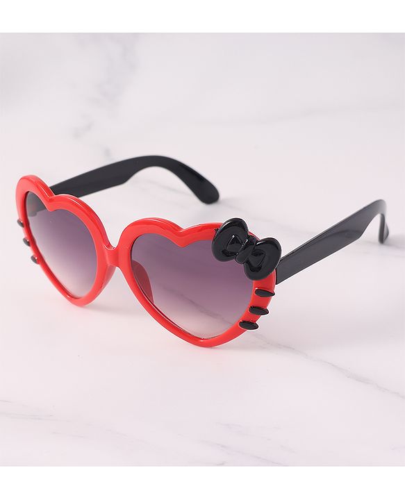 Babyhug Headbands with Bow & Sunglasses - Red
