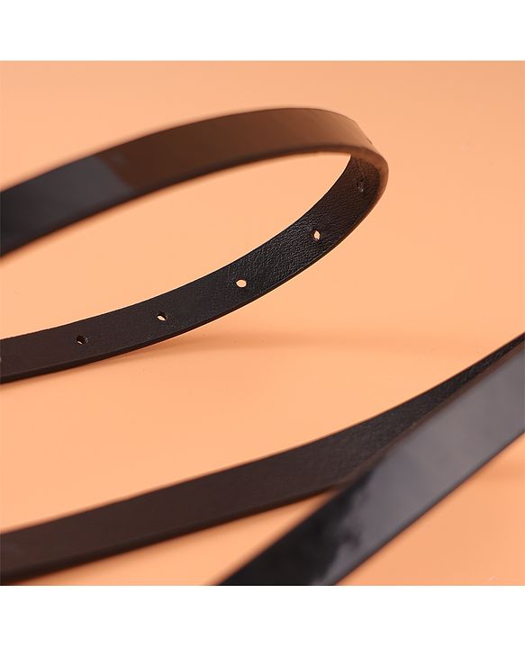 Pine Kids Bow Buckle Belt Free Size - Black