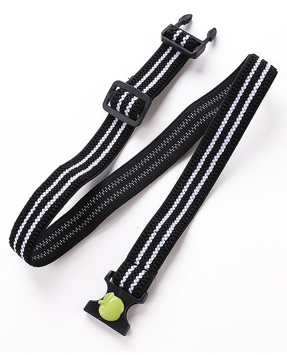 Babyhug Belts Stripe Free Size Unisex - Black