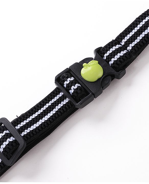 Babyhug Belts Stripe Free Size Unisex - Black