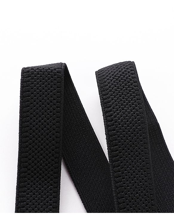 Babyhug Belts with Red Star Free Size Unisex - Black