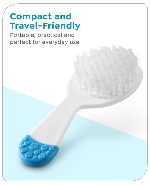 Babyhug Disney Frozen Ergo Grip Hair Brush & Comb - White