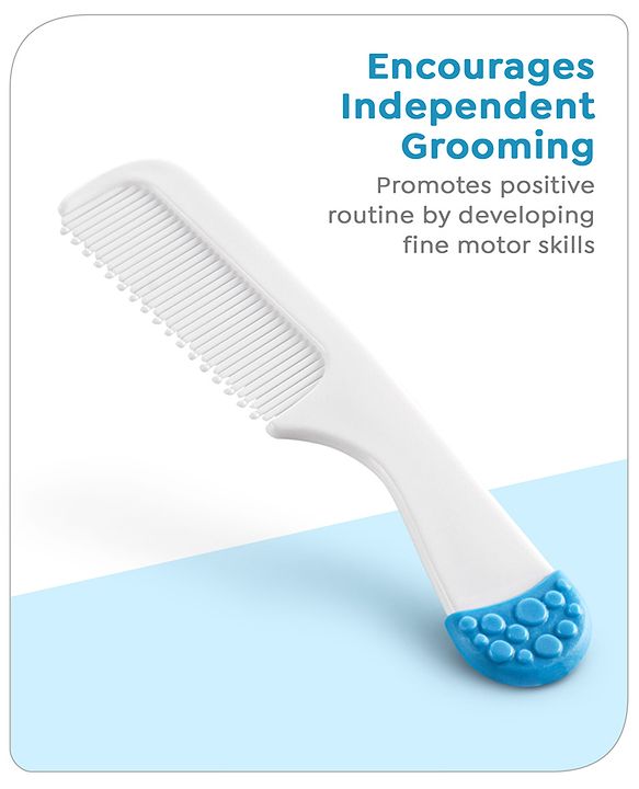 Babyhug Disney Frozen Ergo Grip Hair Brush & Comb - White