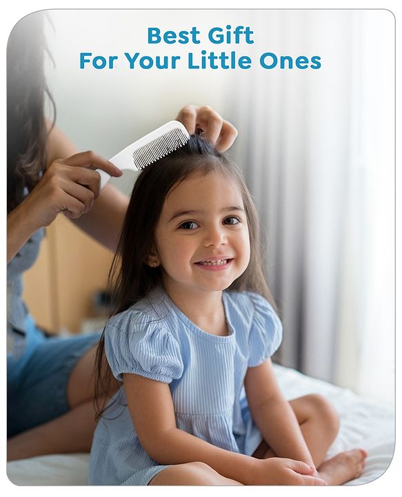 Babyhug Disney Frozen Ergo Grip Hair Brush & Comb - White