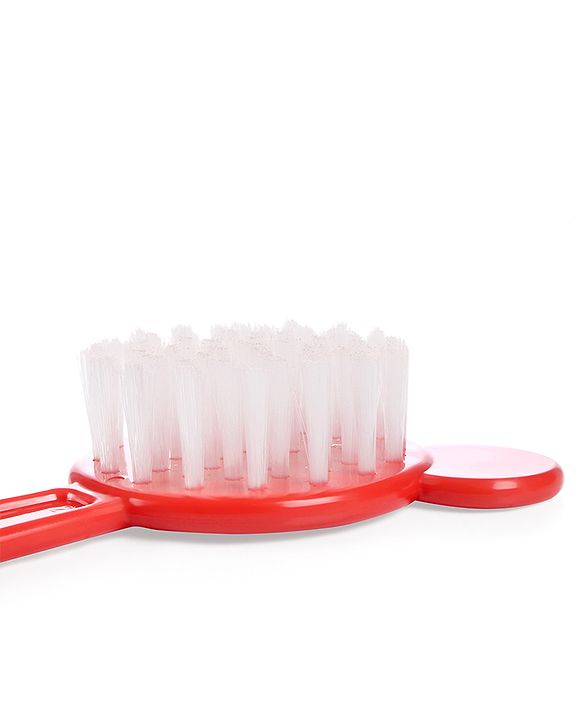 Babyhug Disney Mickey Mouse Easy Grip Hair Brush & Comb - Red