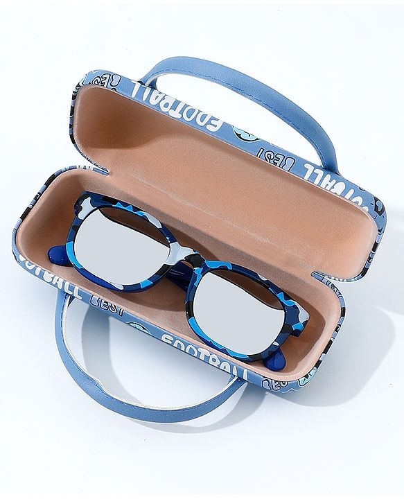 Pine Kids Free Size Sunglasses with Case - Blue