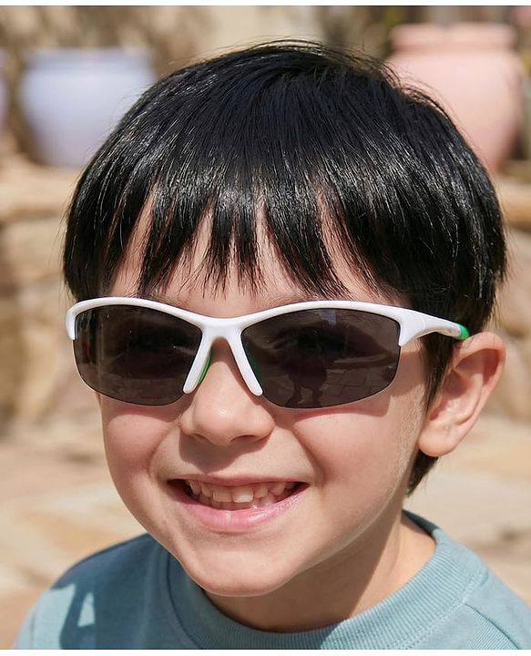 Pine Kids Free Size Sunglasses - White