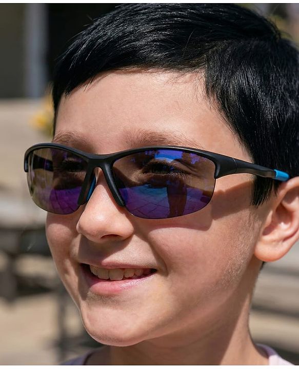 Pine Kids Free Size Sunglasses  - Blue