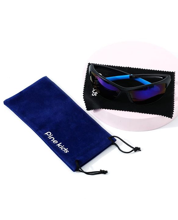Pine Kids Free Size Sunglasses  - Blue