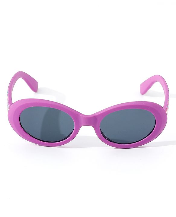 Babyhug Floral Print Free Size Sunglasses - Purple