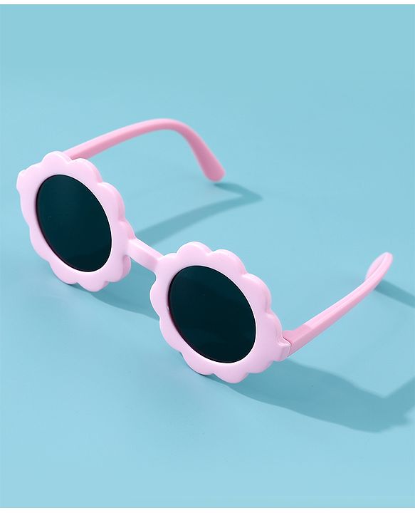 Babyhug Floral Shape Sunglasses - Pink