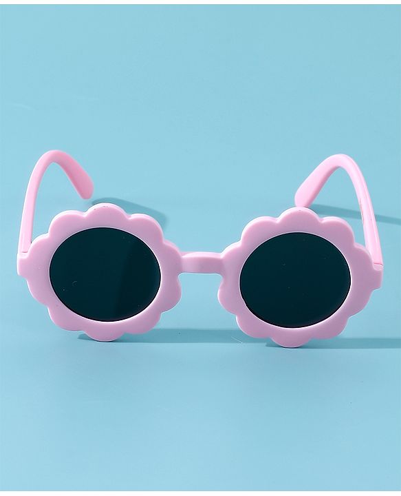 Babyhug Floral Shape Sunglasses - Pink