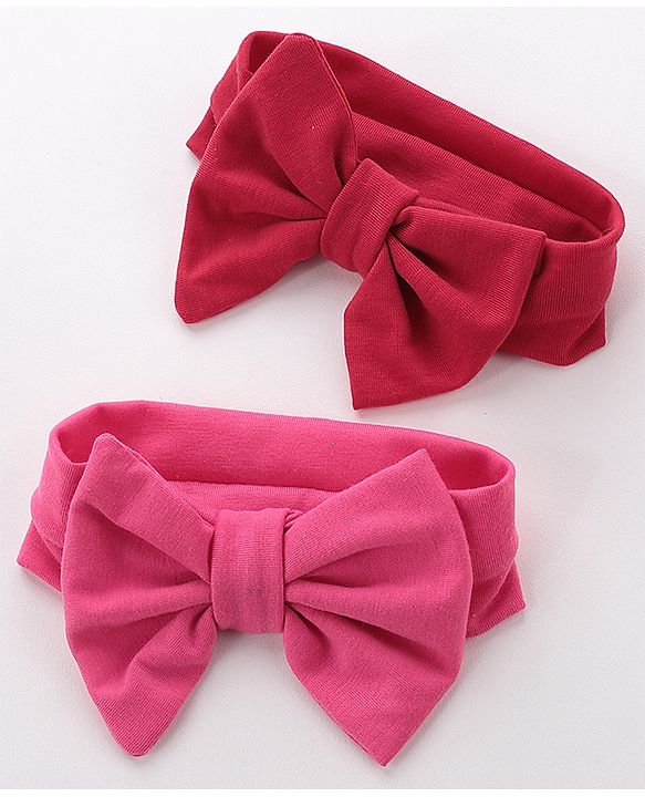 Babyhug Free Size Headbands Bands Pack of 2 - Multicolor