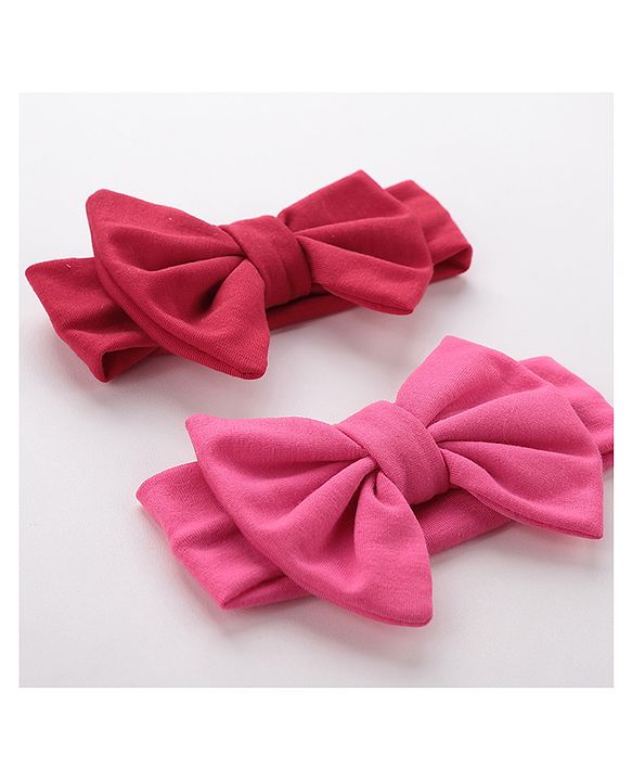 Babyhug Free Size Headbands Bands Pack of 2 - Multicolor