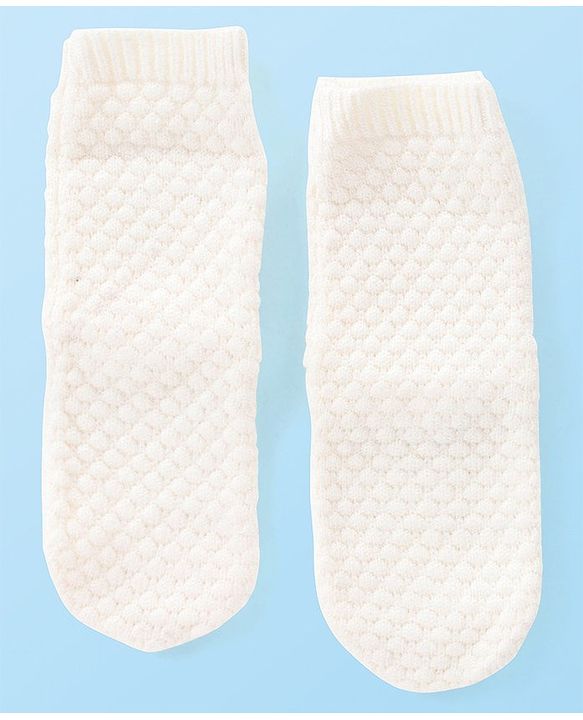 Cute Walk by Babyhug Anti-Bacterial Ankle Length Solid Color Socks Pack of 3 - Red White & Black