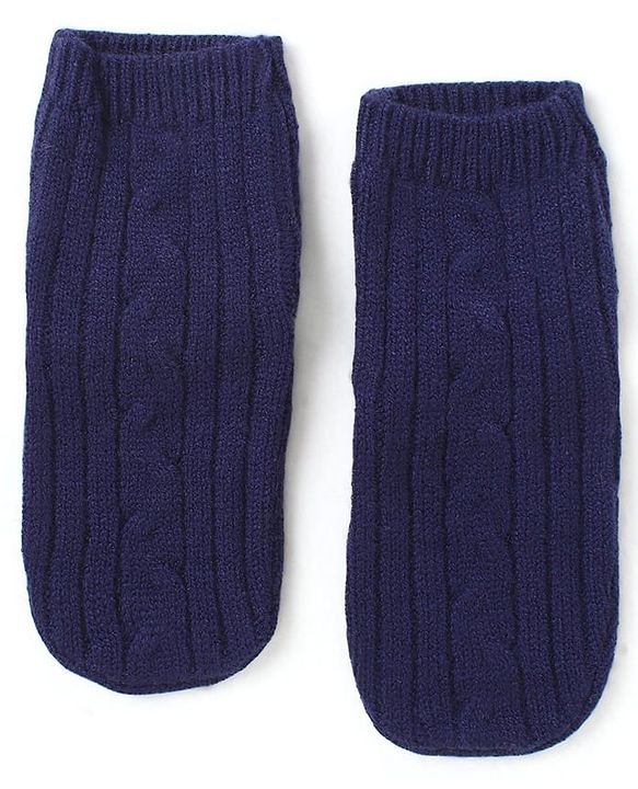 Cute Walk by Babyhug  Nylon Viscose Ankle Length Woolen Socks Solid Color Pack of 3 - Multicolor