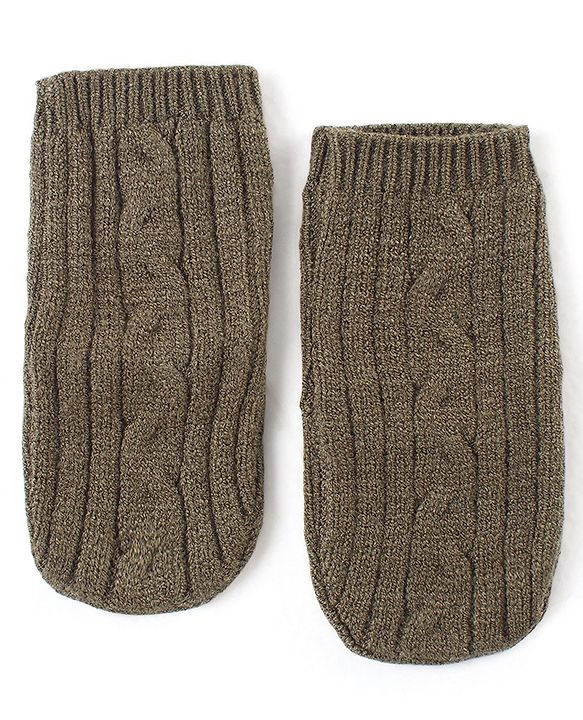 Cute Walk by Babyhug  Nylon Viscose Ankle Length Woolen Socks Solid Color Pack of 3 - Multicolor