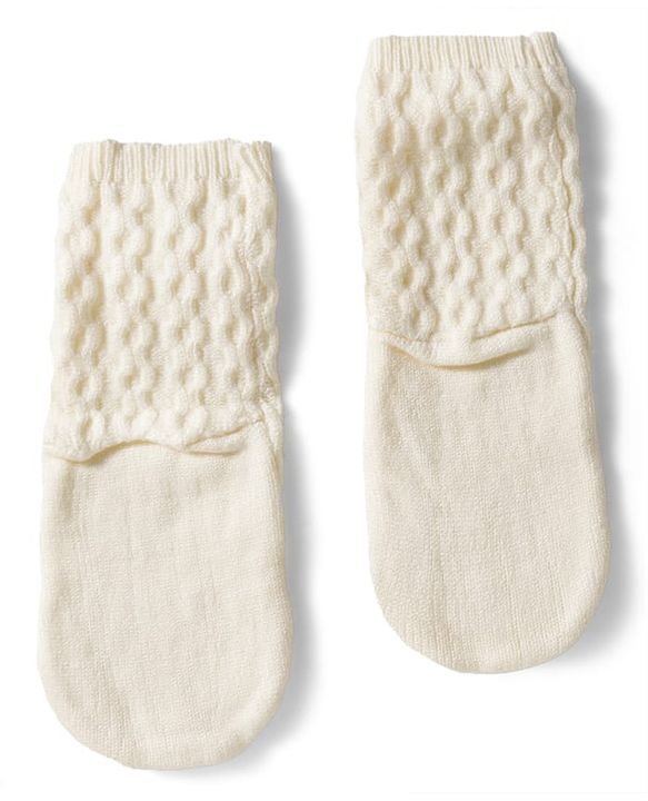 Cute Walk by Babyhug Nylon Viscose Ankle Length Woolen Socks Solid Color Pack of 3 - Multicolor
