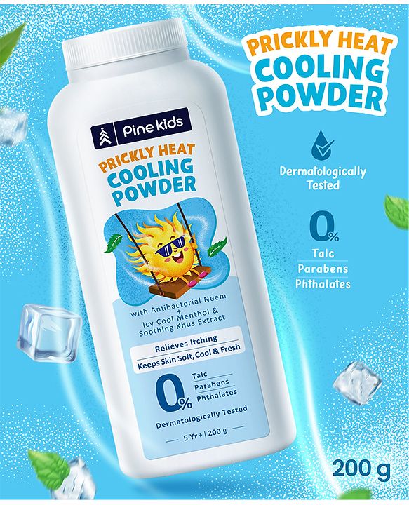 Pine Kids Prickly Heat Cooling Powder - 200 g