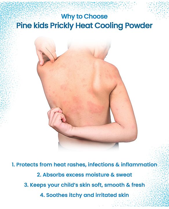 Pine Kids Prickly Heat Cooling Powder - 200 g