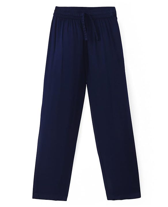 Pine Kids Woven Full Sleeves Solid Colour Kurta Pyjama Set with Floral Printed Nehru Jacket - Navy Blue