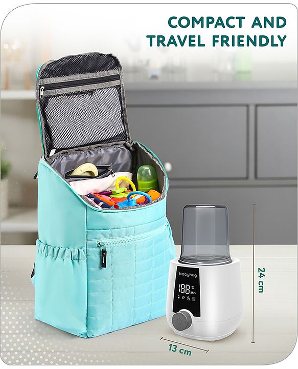 Babyhug 4-in-1 Baby Bottle Warmer cum sterilizer - White