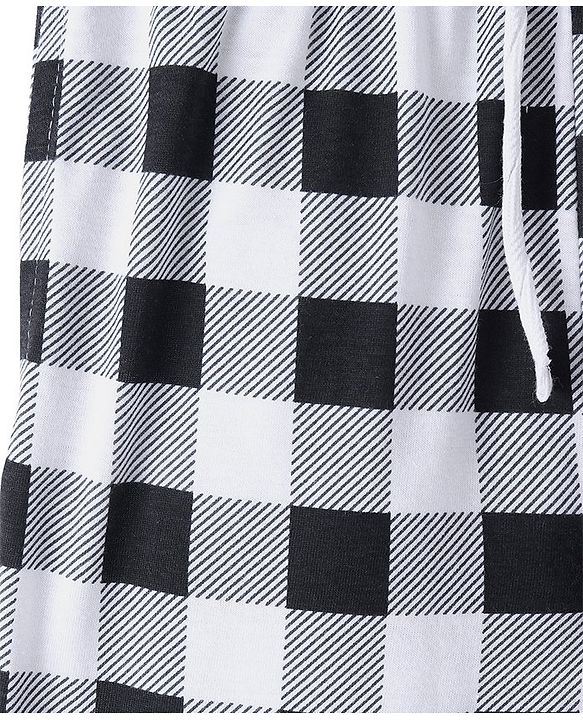 Pine Kids Single Jersey Knit Full Sleeves Night Suit Space Theme Print - Grey & White