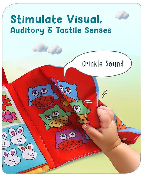 Babyhug My 1st Number Cloth Book - English